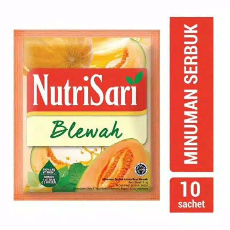 

Nutrisari all variants 1 renteng
