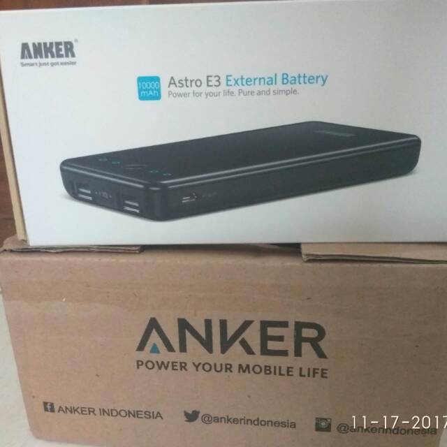 Power Bank Anker Astro E3 10000 Mah Dual Port