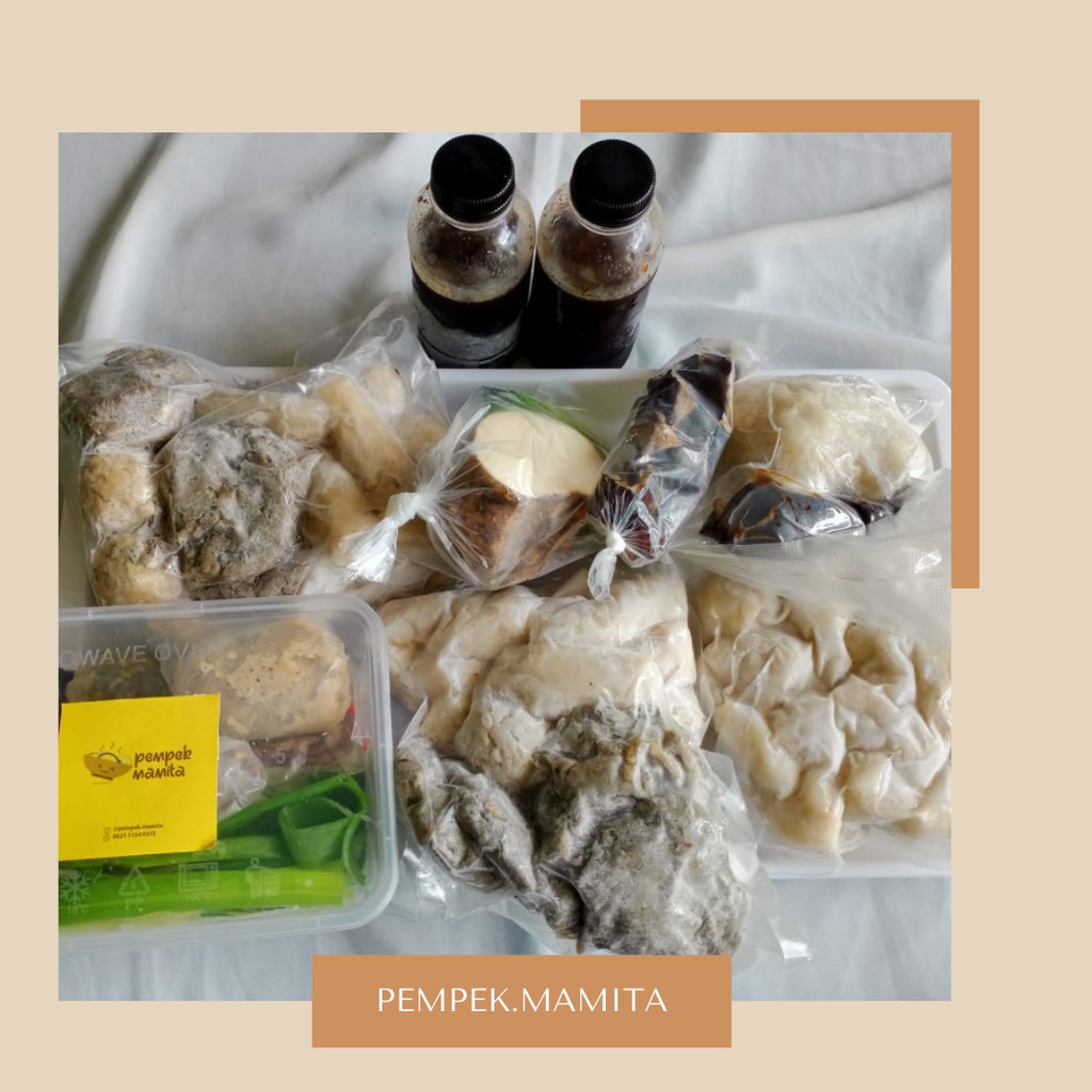 

Pempek Palembang Asli Makanan Frozen Food Mpekmpek EmpekEmpek Mpek2 Murah Daging Ikan Segar Sehat Cemilan Camilan Instan Instant Rasa Paket Mix Isi 30 PCS Gratis Cuko 210 ml Kemasan Botol Packing Rapih Aman Bubblewarp Awet Depok Bogor Tangerang Jakarta
