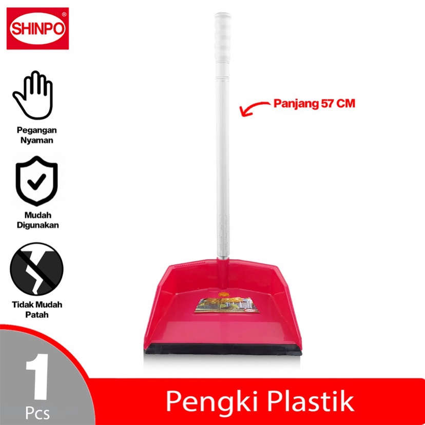 ( BISA COD ) PROMO PENGKI SEROKAN PLASTIK SHINPO BUONO SIP-826 / SEROKAN GAGANG PANJANG / PENGKI MURAH / SEROKAN PLASTIK MURAH / SEROKAN SAPU / ALAT PEMBERSIH