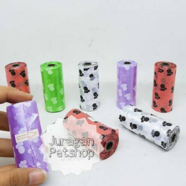 PLASTIK POOP| Roll Plastik Untuk Kotoran Anjing/Kucing |