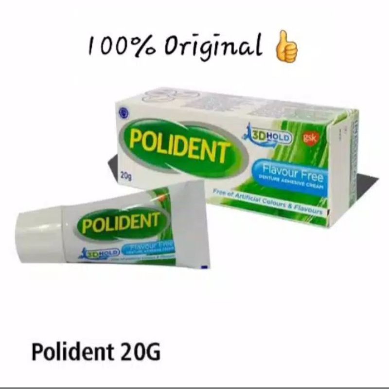 POLIDENT LEM/ PEREKAT GIGI PALSU#GIGI TEMPTOOTH