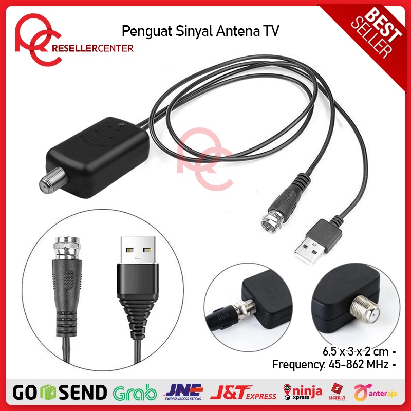 Jual Signal Booster Penguat Sinyal Antena Tv Amplifier Signal Booster