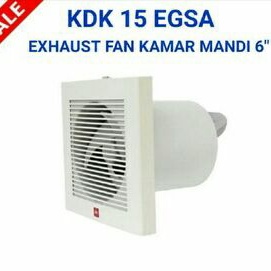 Kipas Angin/Exhaust Fan Kamar Mandi 6"Inch KDK 15 EGSA