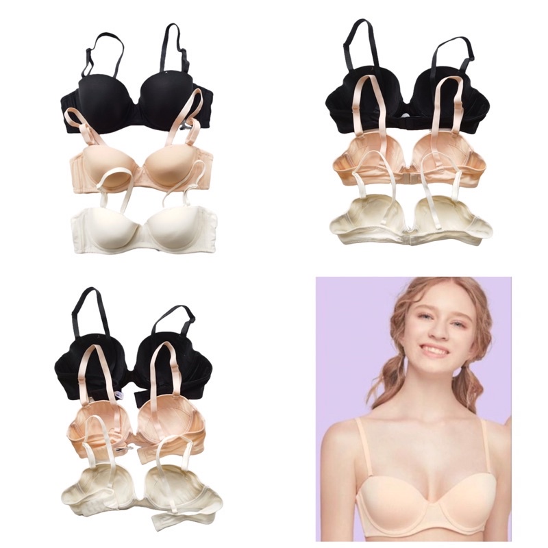 younghearts bra Y23-19752B model half cup original sale