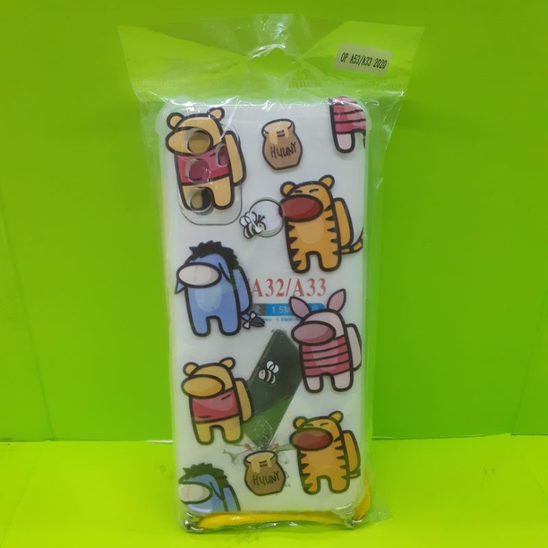 case gantung karakter oppo a53/a33 2020