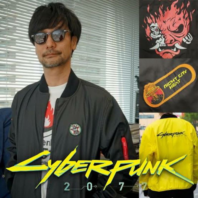 JACKET CYBERPUNK 2077 BOMBER ARMY