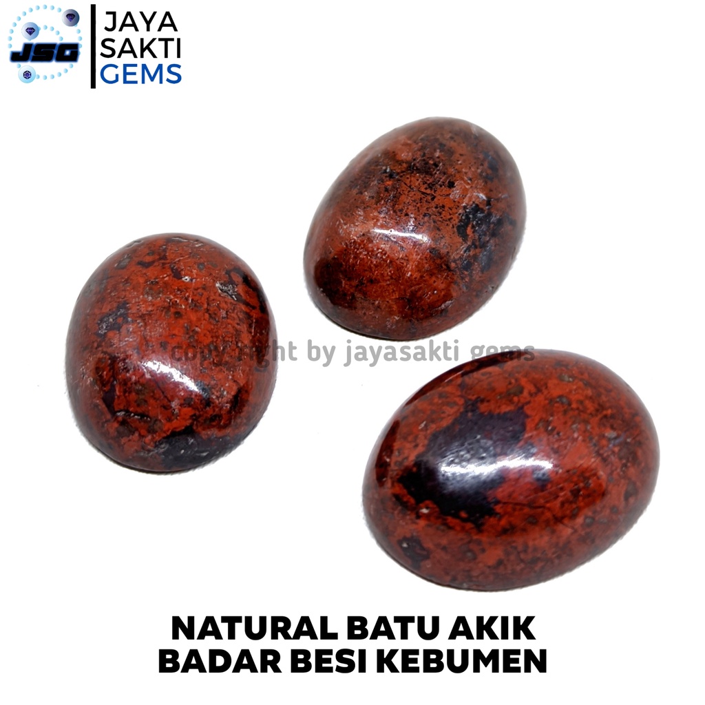 Natural Batu Akik Badar Besi Kebumen