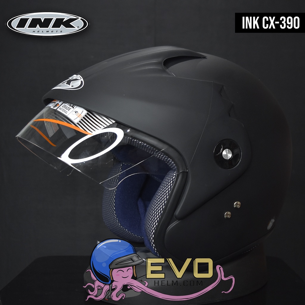 HELM INK CX 390 SOLID - BLACK DOFF