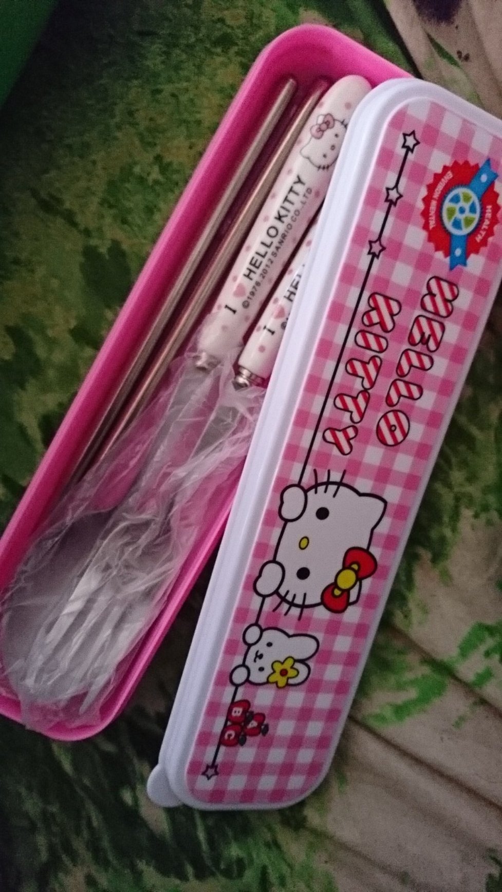 [ Hello Kitty ] Sendok Set Hello Kitty M-055 [ G.k ]