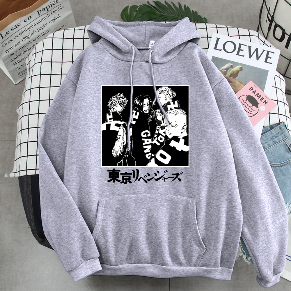 Jaket Sweater hoodie Anime Tokyo Revengers Japan Hodie Unisex Aesthetic Manga