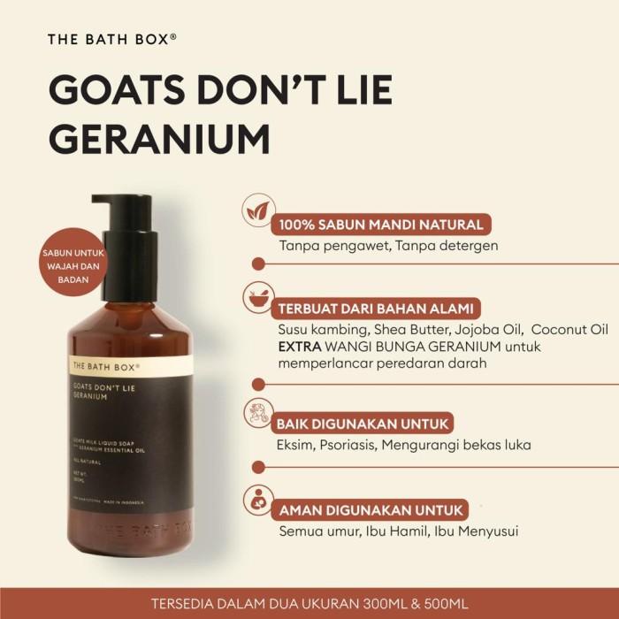 Bath Soap | The Bath Box Goats Don'T Lie Original Gdl Geranium