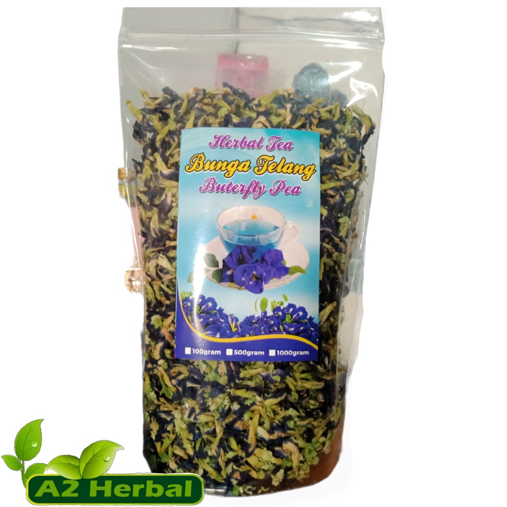 

Bunga TELANG Herbal Tea Buterfly Pea 100 gr Best Seller...!!!