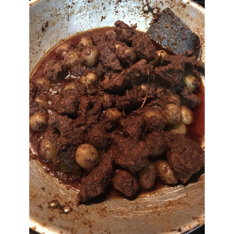 

RENDANG ASLI MINANG ,Kemasan Pouch 250gr Ziplock Seal