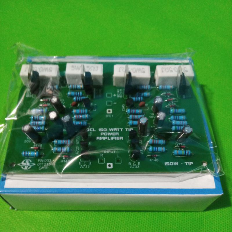 KIT POWER AMPLIFIER SUPER 150watt OCL STEREO 2X150 WATT