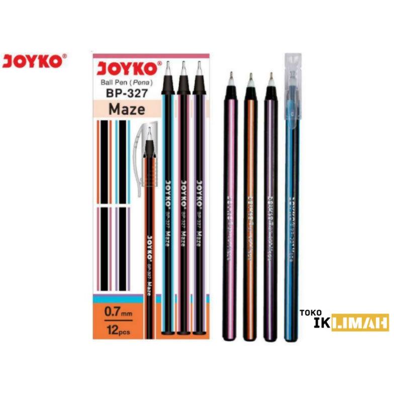 

Ball Pen JOYKO Maze BP-327 / Pulpen BP327 Tinta Hitam 0.7 mm / Pena