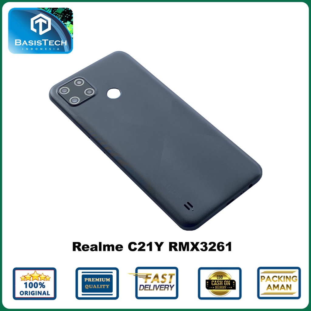 BACK COVER BACKDOOR CASING REALME C21Y