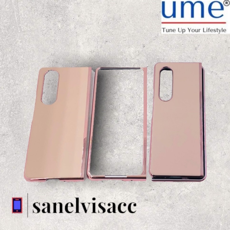 Case Samsung Galaxy Z Fold 3 , casing samsung Galaxy Z Fold 3 , Classical Chrome Fusion Hardcase Cas