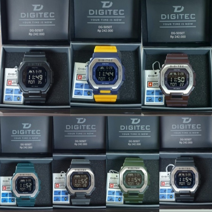 JAM TANGAN DIGITEC DG 5050 DG5050 ORIGINAL