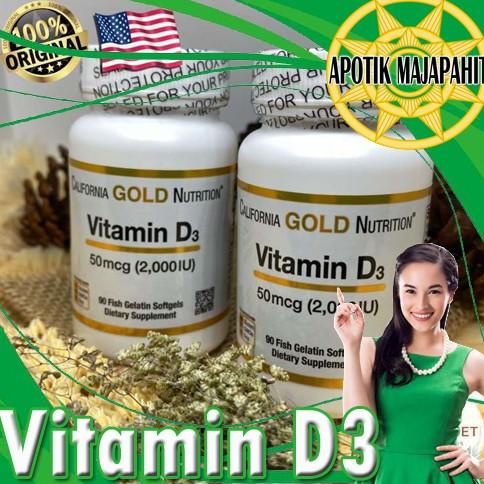 California Gold Nutrition Vitamin D3 5000 IU - VITAMIN D3