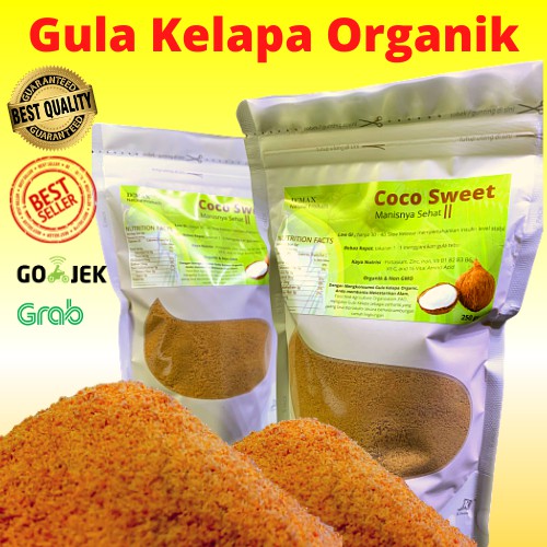 

Gula Kelapa Semut Organic Coconut Sugar 250 Gr