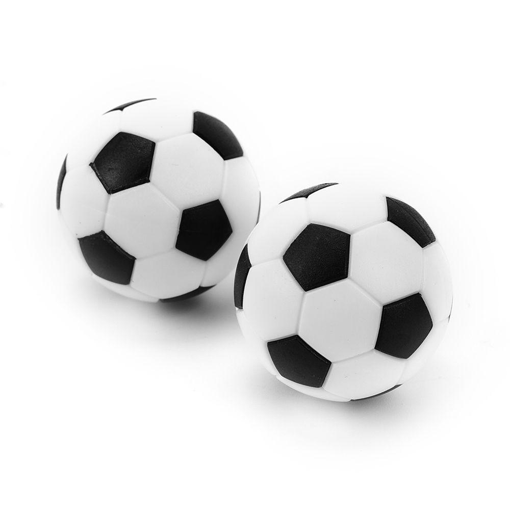 Sepak Bola Agustina Black &amp; White 32mm Foot Balls Bola Meja Siswa Dewasa