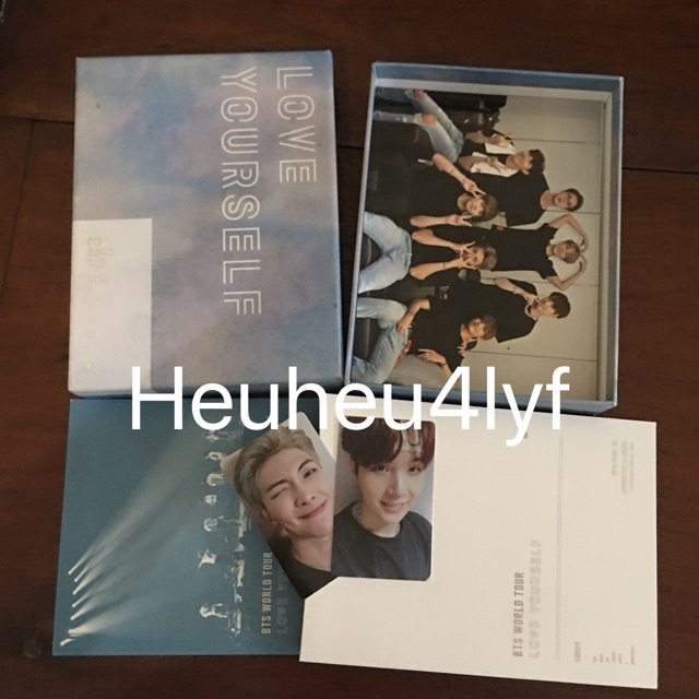 Dvd bts love yourself ly europe fullset -pc