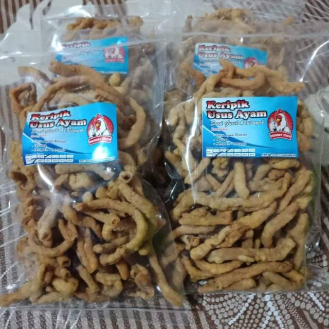 

[200-500gr] Kripik Usus Ayam Mommy Fino