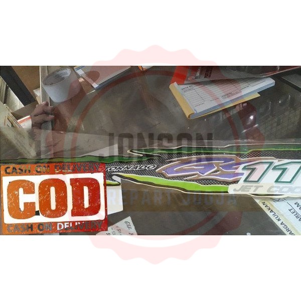 LIS STRIPING STICKER SUZUKI TORNADO GS WARNA HIJAU