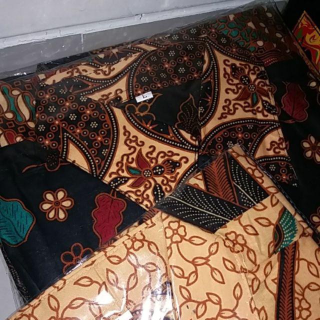 Kemeja Batik Exlusiv Baju Pria Seragam Kantor