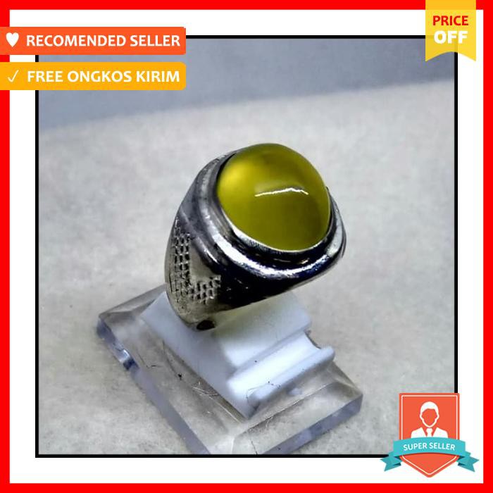 CINCIN BATU AKIK NATURAL SERPENTINE BIO SOLAR ACEH MUMBUL GIWANG