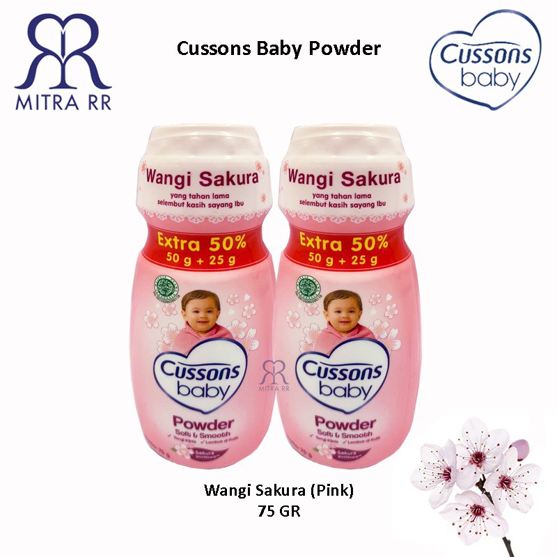 Cussons Baby Powder 75 gr/150 gr Bedak Bayi Tabur Cussons Baby