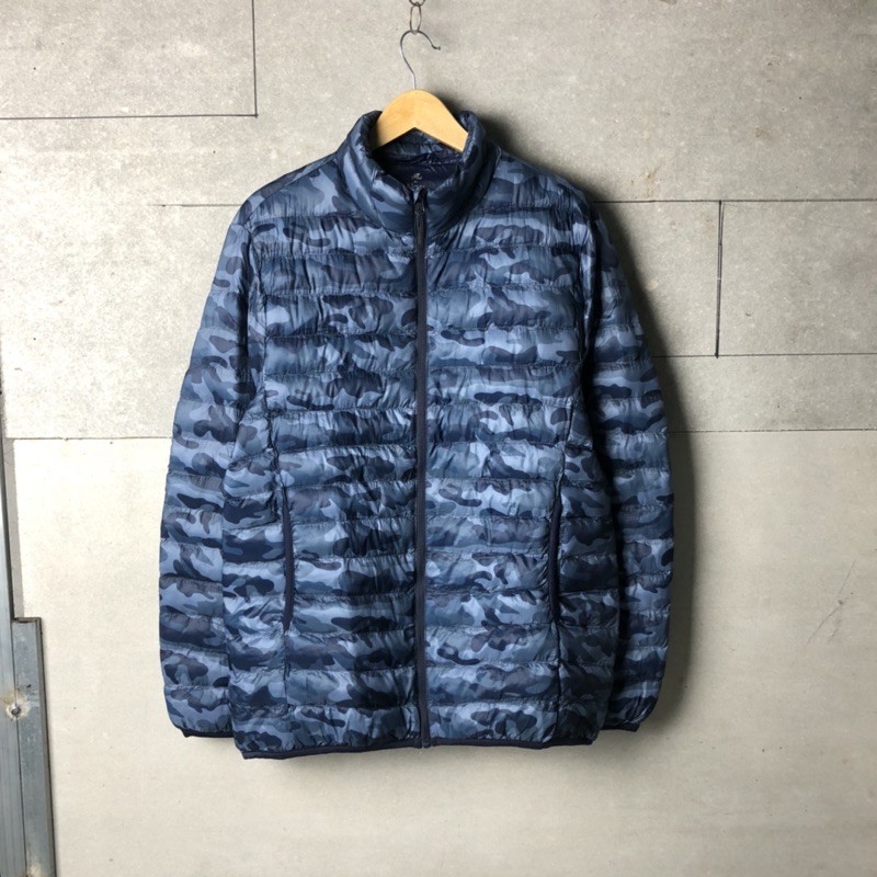 jaket down Navy camo pesanan IG