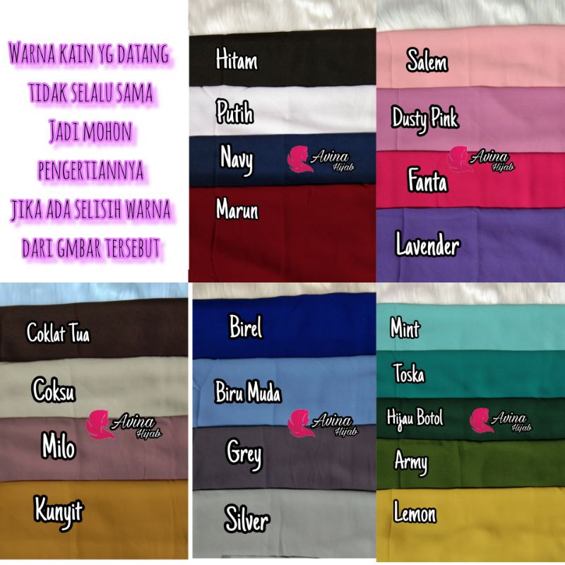 Khimar Kikis Kombinasi / Khimar Kikis 2 Warna / Khimar Syari Rempel-6