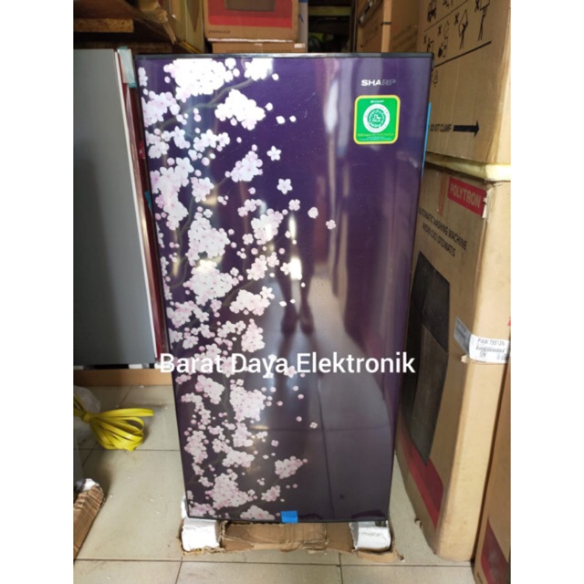 Kulkas Sharp 1 Pintu Sakura SJ-N 182D-VB/VR Terbaru