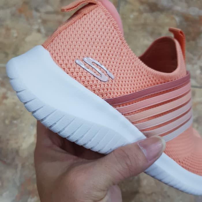 Sepatu Original Skechers Ultra Flex Brightfull - Peach