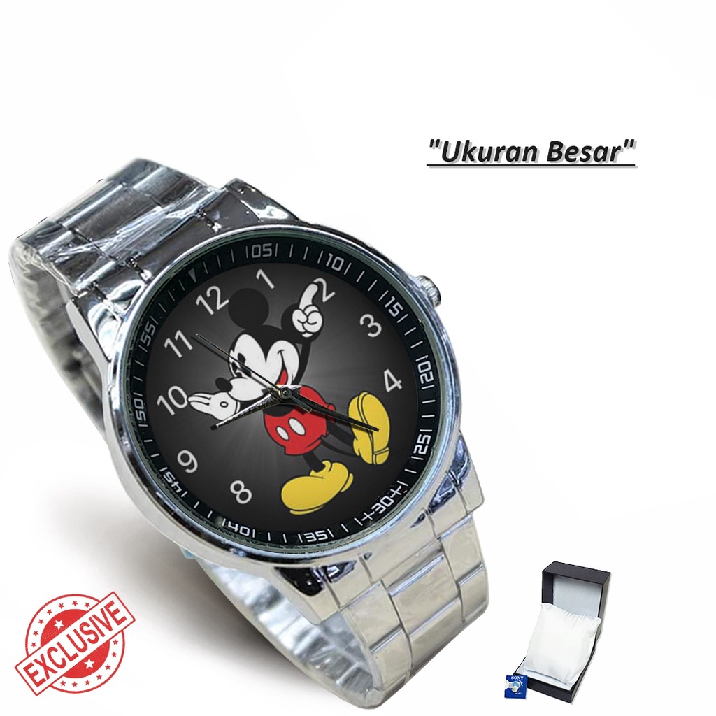 Jam Tangan Rantai Couple MICKY MOUSE