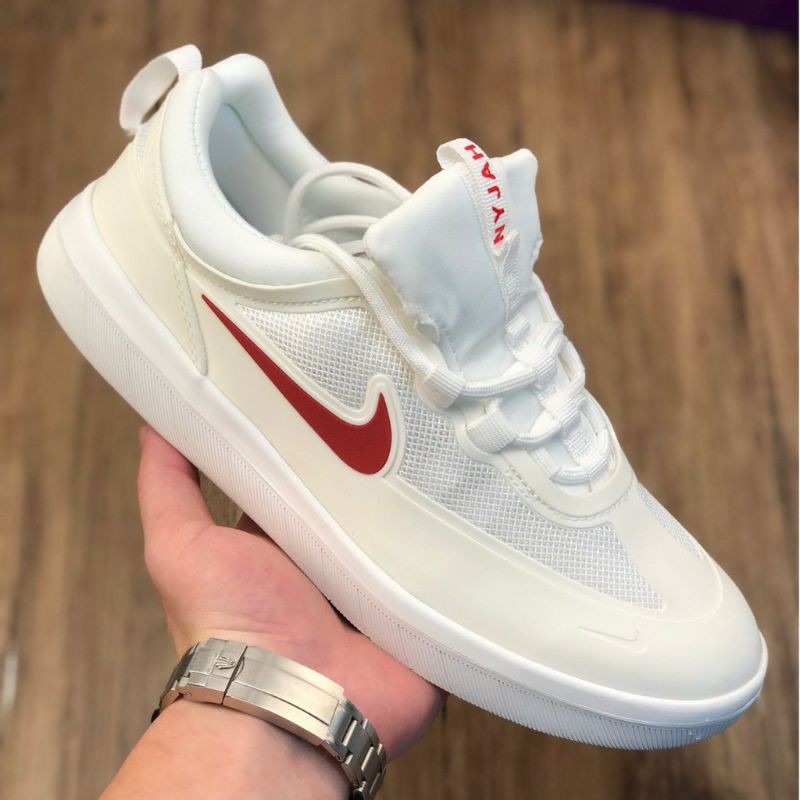 nike sb nyjah white red