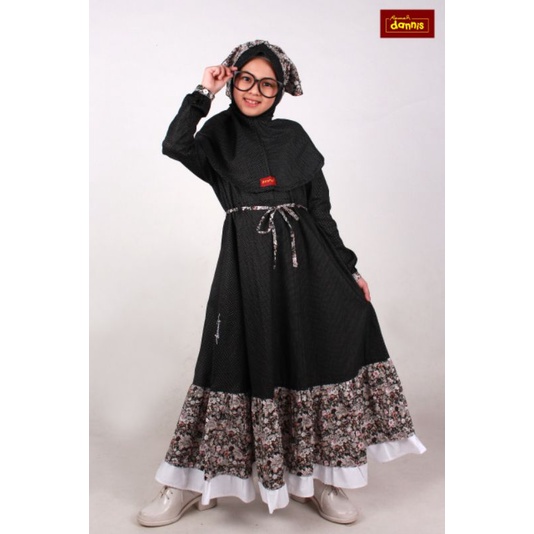 CUCI GUDANG Dannis Baju Muslim Gamis Anak D'Layla