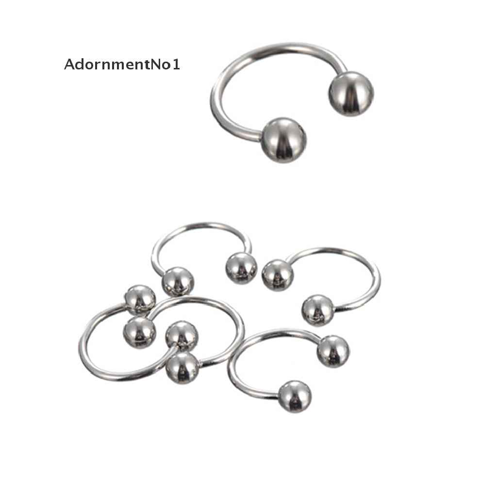 (AdornmentNo1) 85pcs Anting Tindik Lidah / Alis / Bibir / Perut / Pusar Bahan Stainless Steel