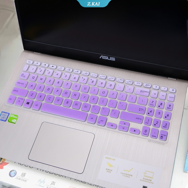 Skin Silikon Cover Pelindung Keyboard ASUS VivoBook 15 X512FL X512 A509 A509F 15.6 &quot;Universal Anti Debu (ZK)