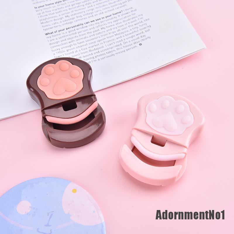 (Adornmentno1) 1pc Penjepit Bulu Mata Mini Portable