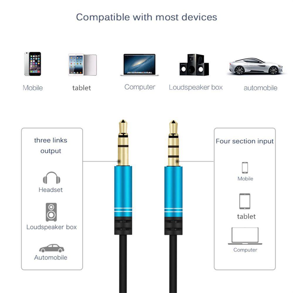 POPULAR Populer Kabel Audio 3.5mm Kontrol Volume Mobil Earphone Headphone Cord