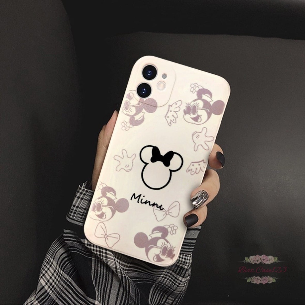 SOFTCASE MACARON PELINDUNG KAMERA CUSTOM MICKE MINNIE OPPO VIVO SAMSUNG REALME XIAOMI IPHONE INFINIX FOR ALL TYPE BC6624