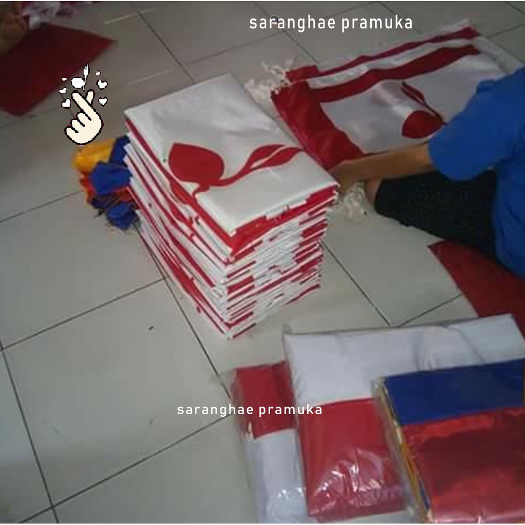 Bendera Pramuka Tunas Cikal Gugus Depan Gudep Ukuran Kecil