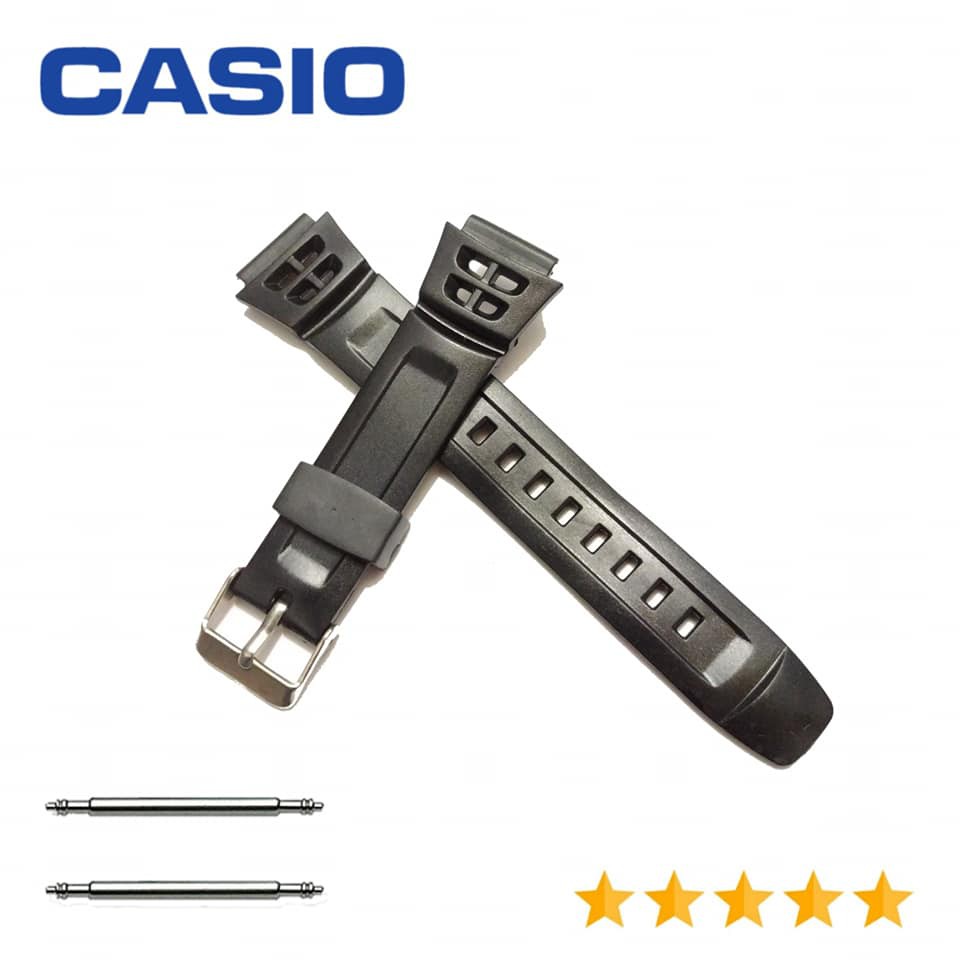 TALI JAM TANGAN CASIO AQS800 RUBBER SILICON STRAP TALI JAM CASIO