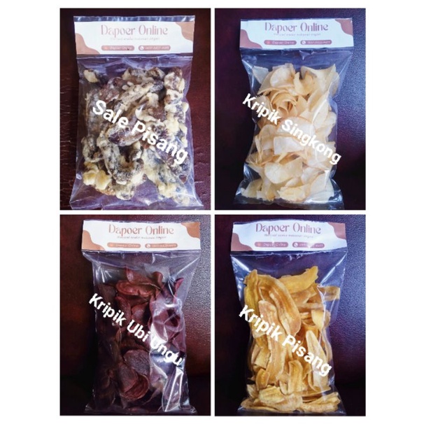 

Makanan ringan, Keripik,sale pisang