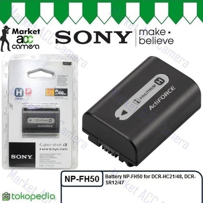 Battery SONY NP-FH50 (NP-FH30/NP-FH40) for A230/A330/A380/A290/A390