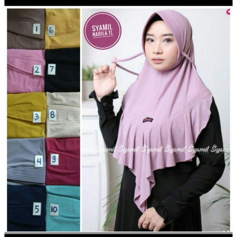syamil hijab tali