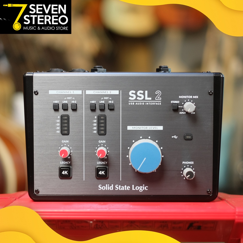 Solid State Logic SSL2 - USB Audio Interface Soundcard Recording